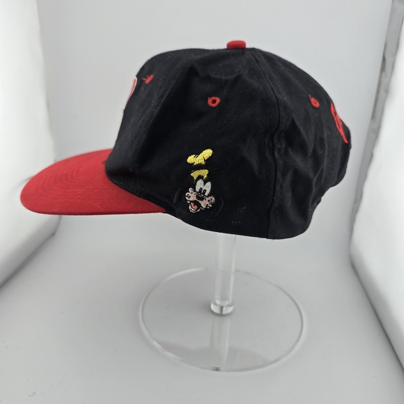 Vintage 90s Disney Goofy Embroided Snapback Hat Mickey Unlimited - Picture 3 of 7